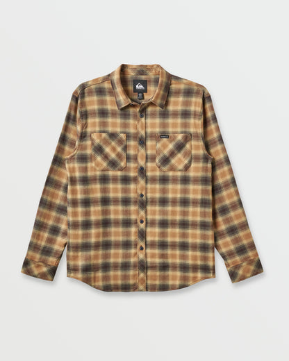 Terrace Stretch Flannel Shirt - Almond | Quick Silver