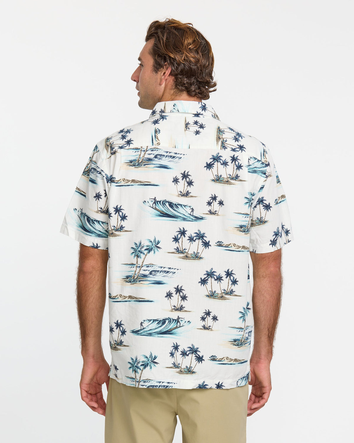 Waterman Day Dreamin' Shirt - White | Quick Silver