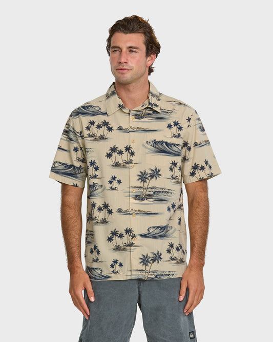 Waterman Day Dreamin' Shirt - Pelican | Quick Silver