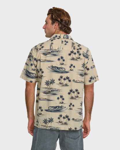 Waterman Day Dreamin' Shirt - Pelican | Quick Silver