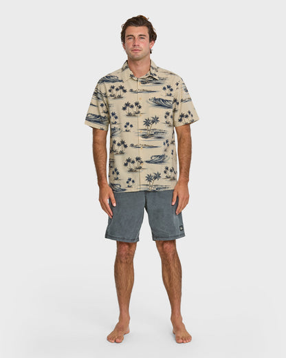 Waterman Day Dreamin' Shirt - Pelican | Quick Silver