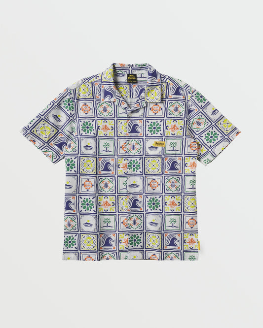 Quiksilver x Pacifico Baja Casual Short Sleeve Shirt - Off White | Quick Silver