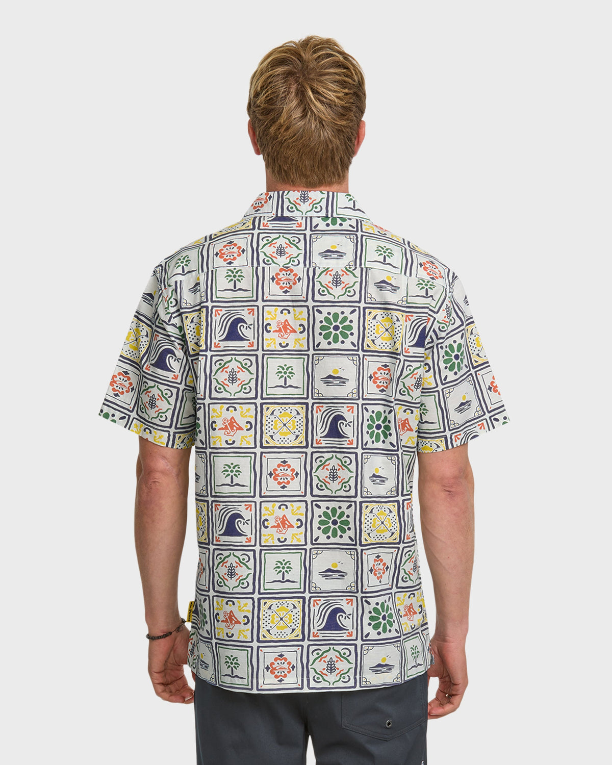 Quiksilver x Pacifico Baja Casual Short Sleeve Shirt - Off White | Quick Silver