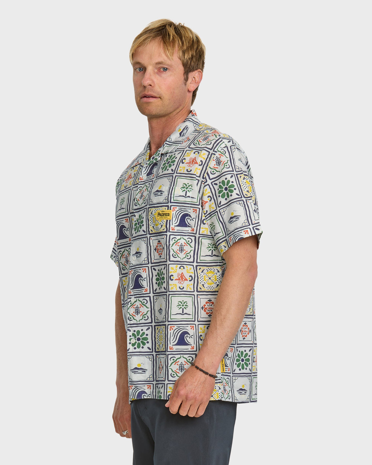 Quiksilver x Pacifico Baja Casual Short Sleeve Shirt - Off White | Quick Silver