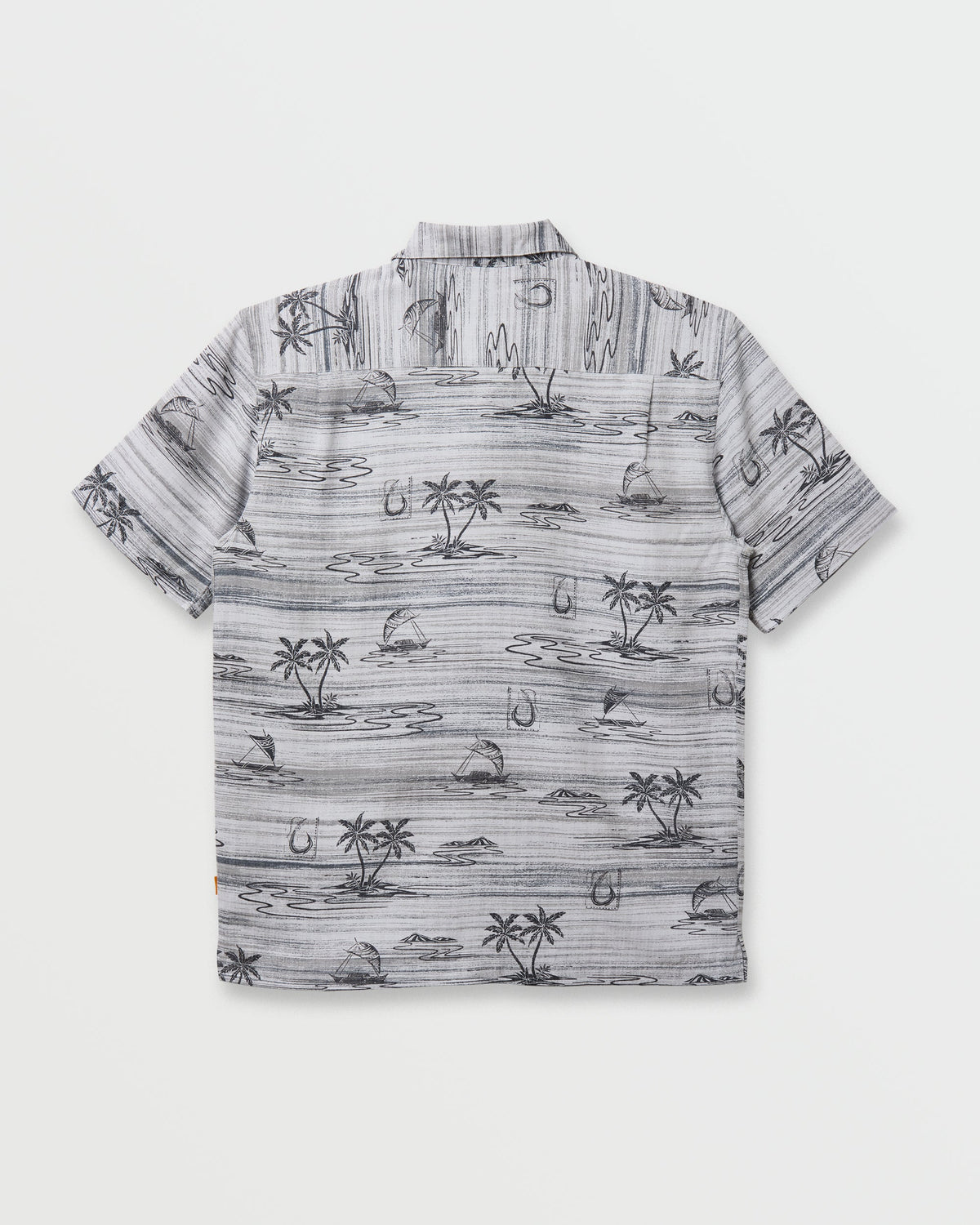 Waterman Island Daze Short Sleeve Shirt - Phantom | Quick Silver