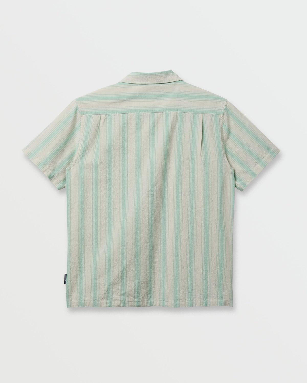 Oxford Stripe Casual Short Sleeve Shirt - Moonstruck | Quick Silver