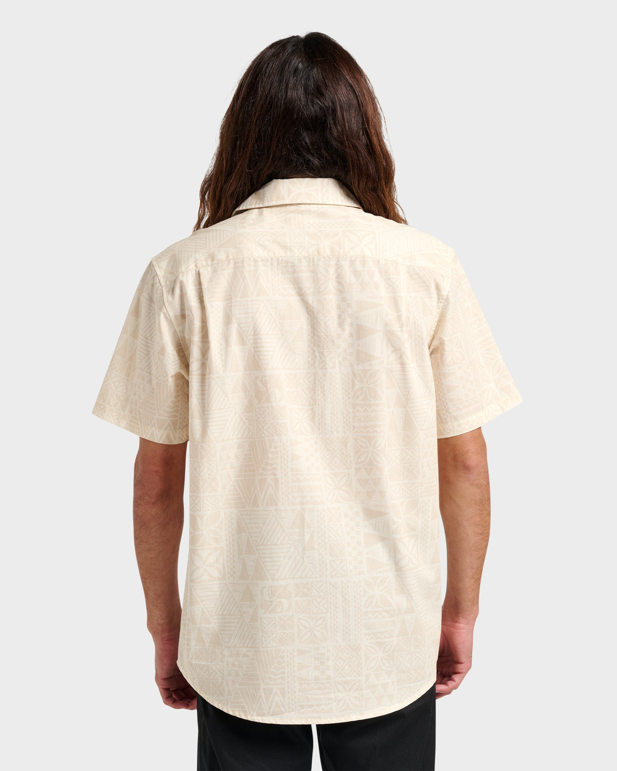 Makaha Classic Short Sleeve Shirt - Off White | Quick Silver
