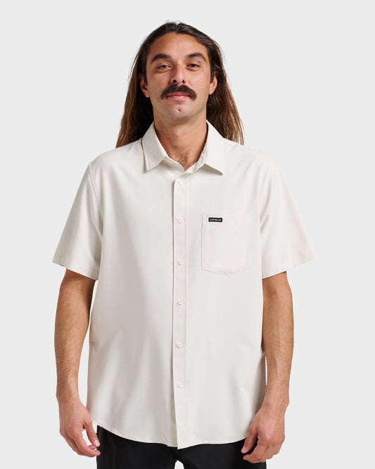 Allport Classic Short Sleeve Shirt - Silver Birch | Quick Silver