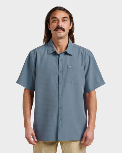 Waterman Centinela Premium Anti-Wrinkle Shirt - Flint Stone | Quick Silver
