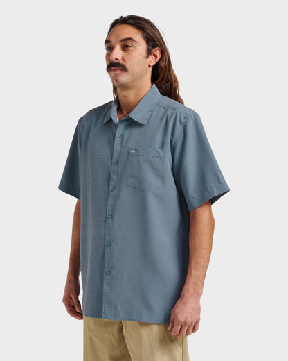 Waterman Centinela Premium Anti-Wrinkle Shirt - Flint Stone | Quick Silver