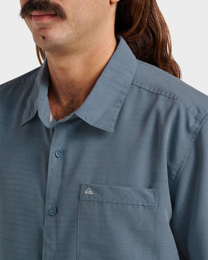 Waterman Centinela Premium Anti-Wrinkle Shirt - Flint Stone | Quick Silver