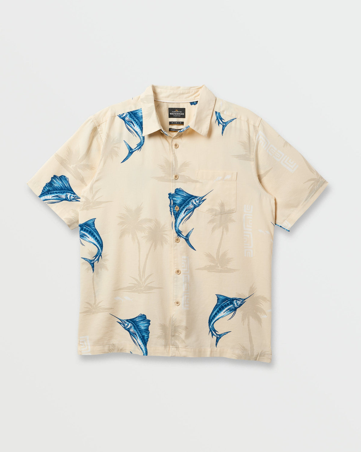 Waterman Playing Hooky Shirt - Sand | Quick Silver