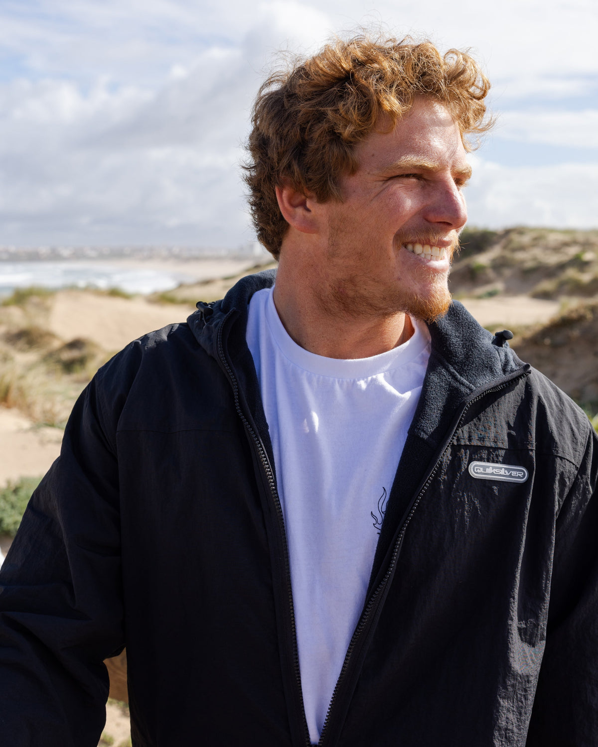 Reversible Zip Hoodie - Black | Quick Silver