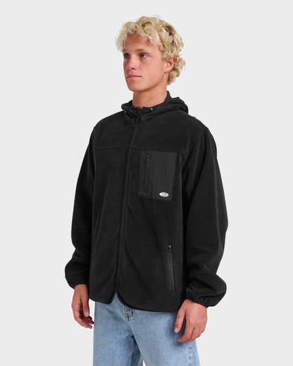 Reversible Zip Hoodie - Black | Quick Silver
