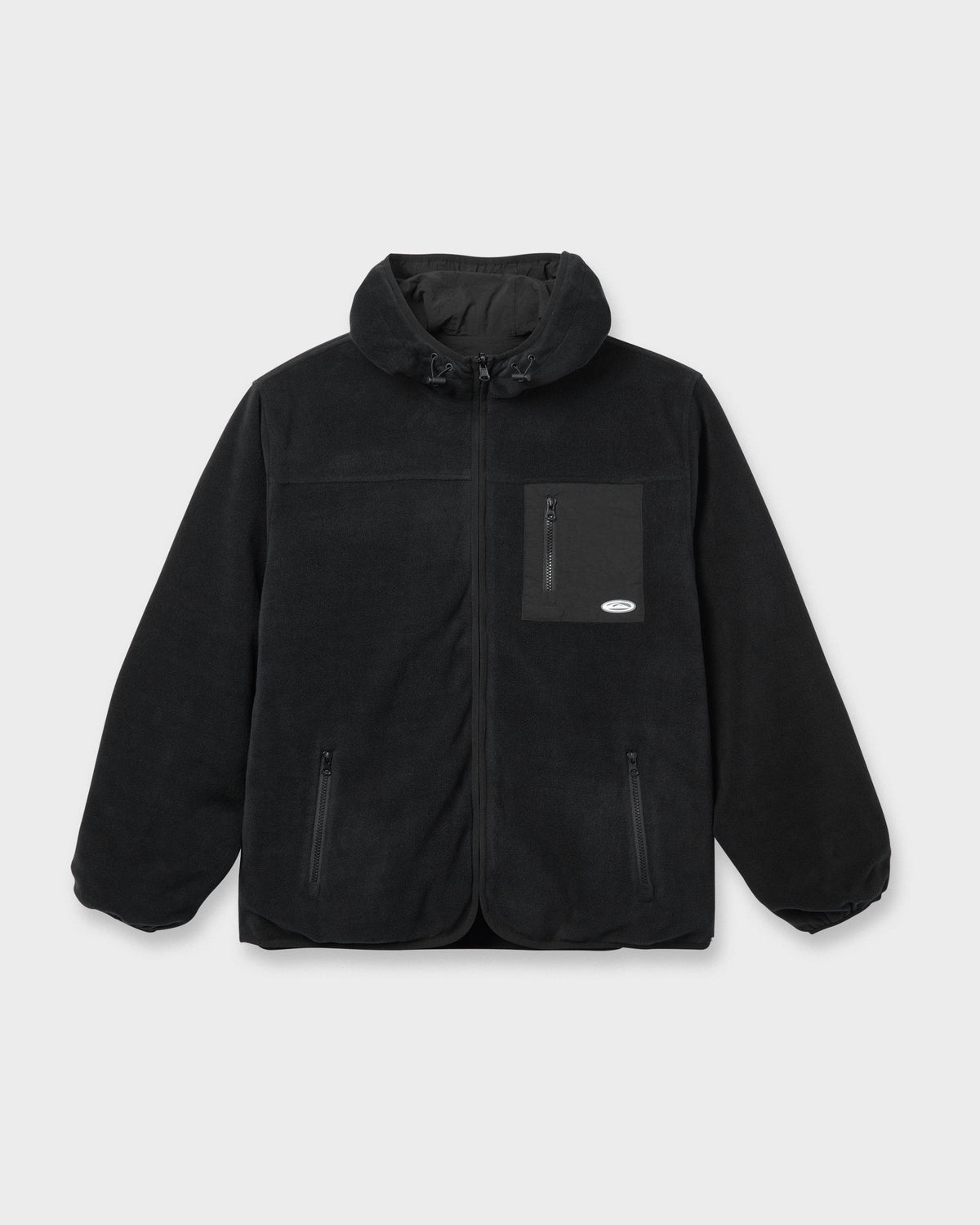 Reversible Zip Hoodie - Black | Quick Silver