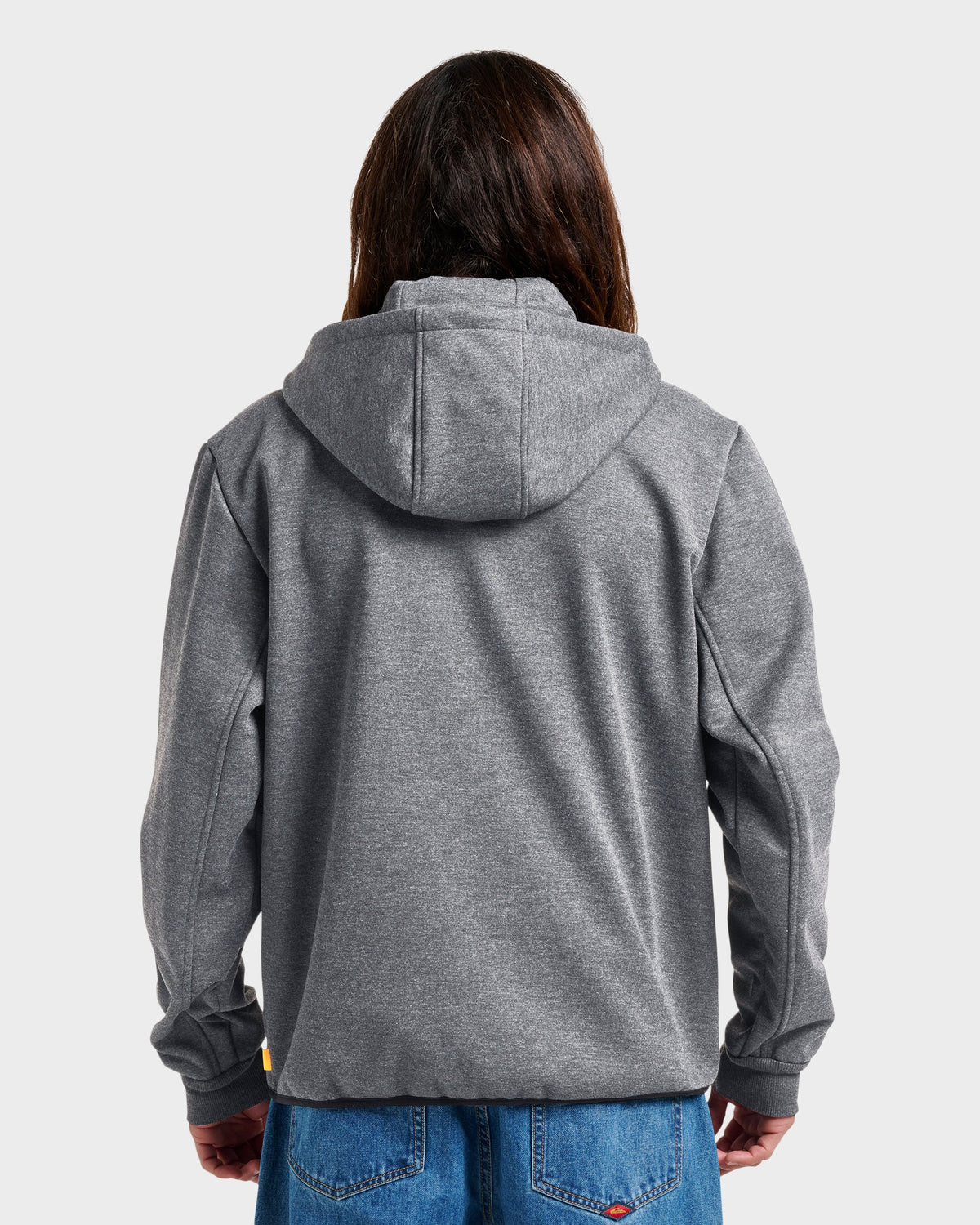 Waterman Departure Zip Sweatshirt - Phantom Heather | Quick Silver