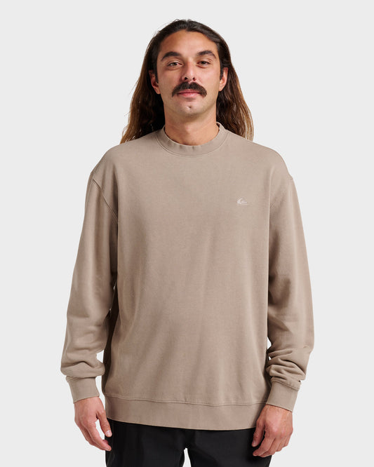 Saltwater Crewneck Sweatshirt - Fallen Rock | Quick Silver