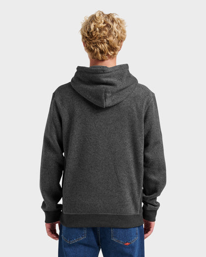Keller Hoodie - Black Heather | Quick Silver