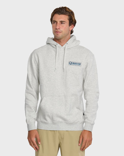 Graphic Hoodie - White/Heather | Quick Silver