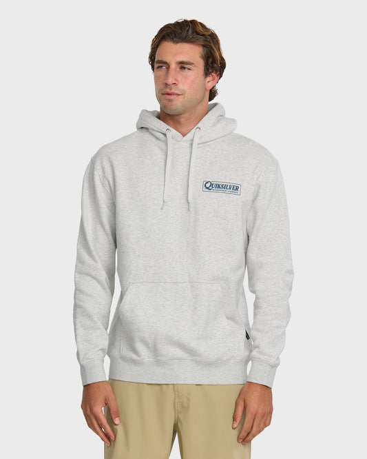 Graphic Hoodie - White/Heather | Quick Silver