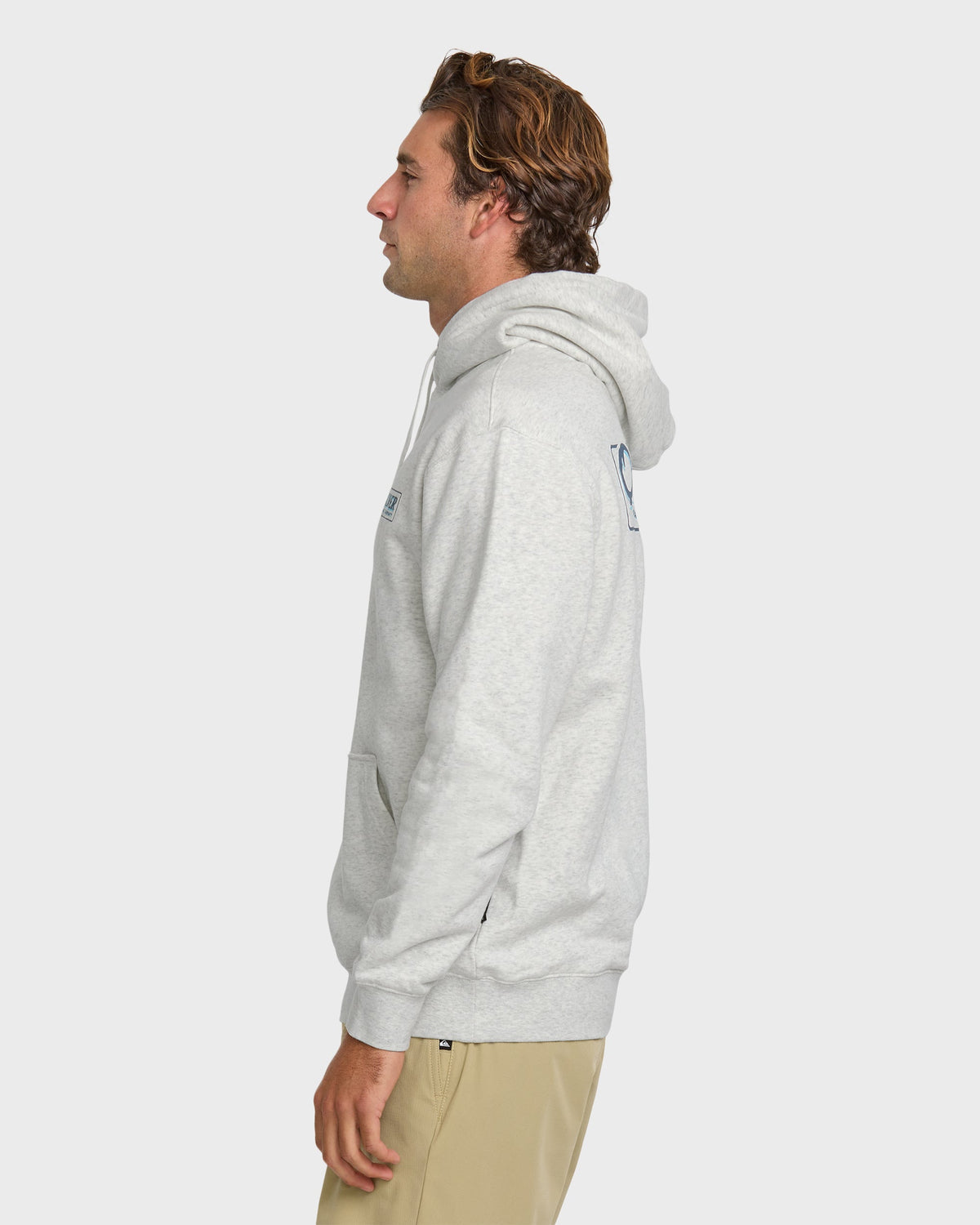 Graphic Hoodie - White/Heather | Quick Silver
