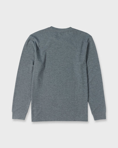 Malvern Long Sleeve Soft Touch Crewneck Sweatshirt - Anthracite | Quick Silver