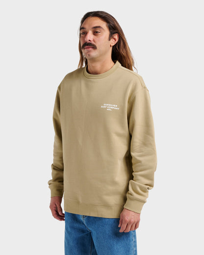 Graphic Crewneck Sweatshirt - Twill | Quick Silver