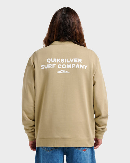 Graphic Crewneck Sweatshirt - Twill | Quick Silver