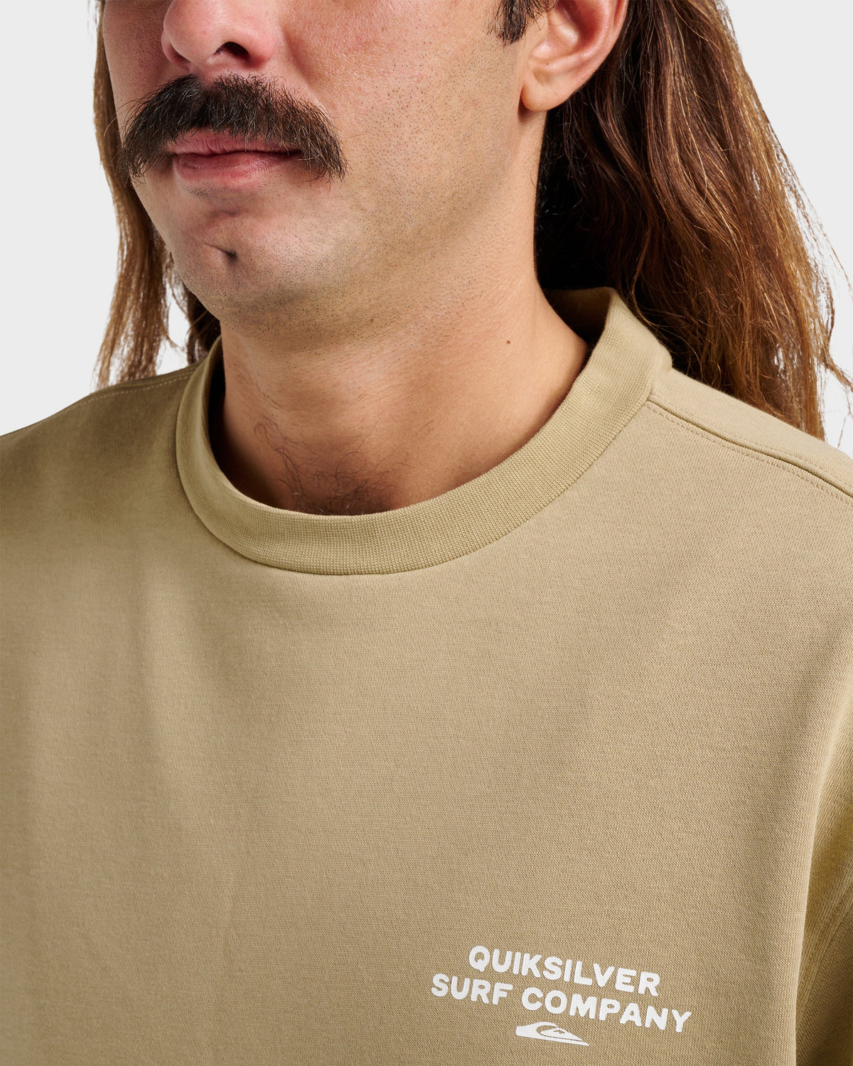 Graphic Crewneck Sweatshirt - Twill | Quick Silver