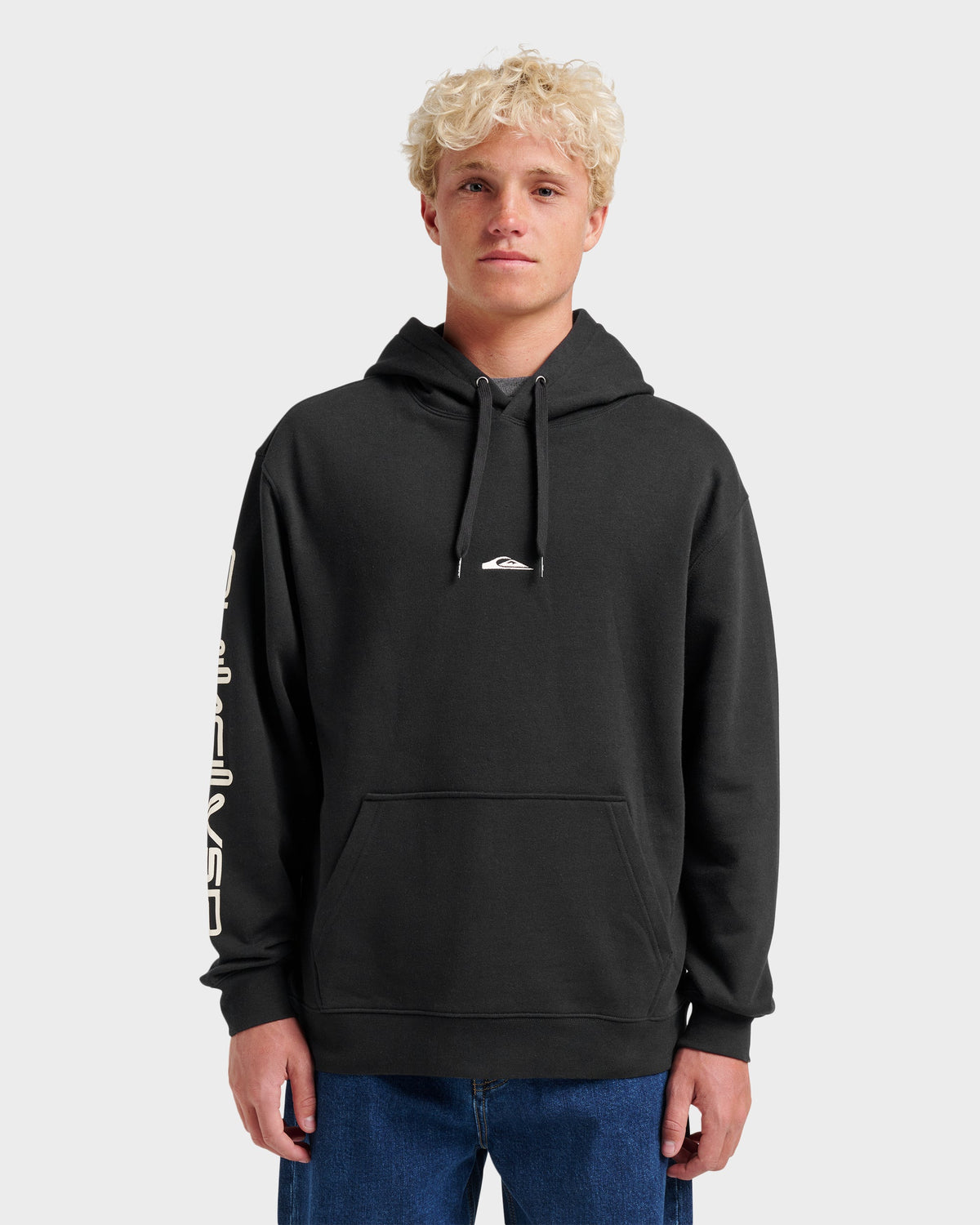 Passage Logo Hoodie - Black | Quick Silver
