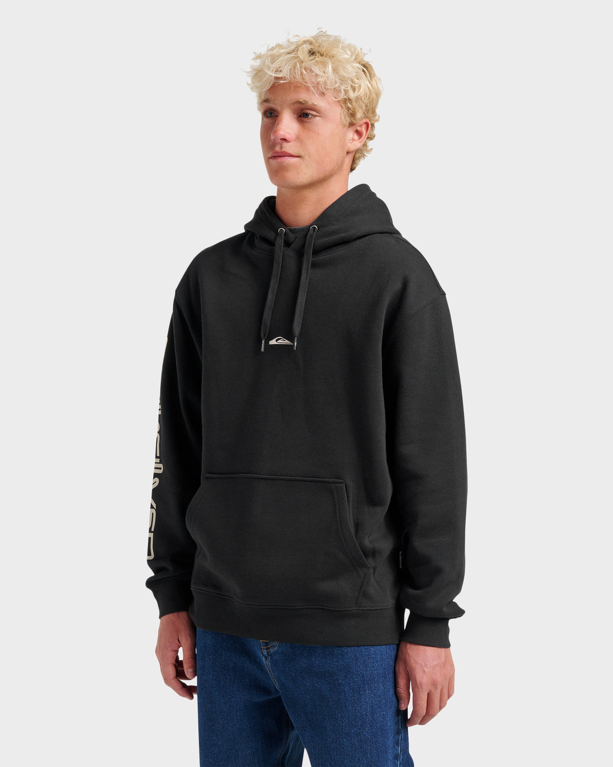 Passage Logo Hoodie - Black | Quick Silver