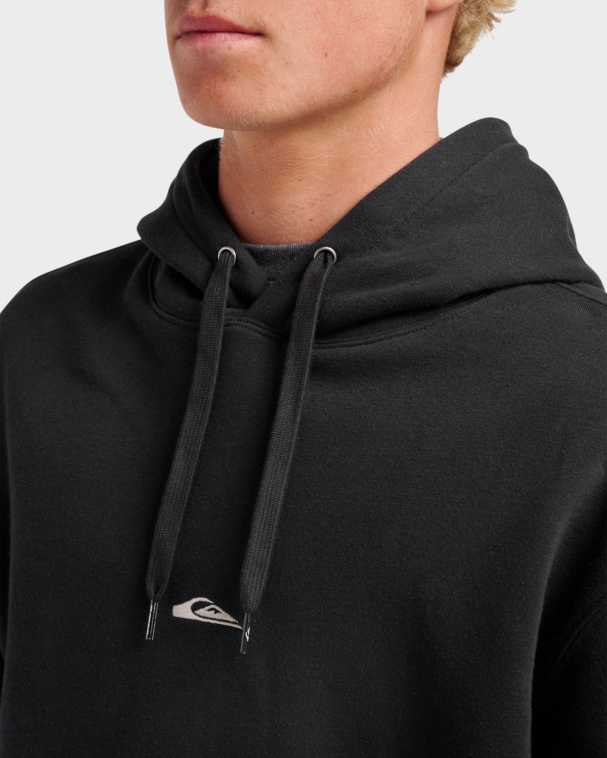 Passage Logo Hoodie - Black | Quick Silver