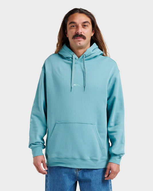 Passage Logo Hoodie - Dusty Turquoise | Quick Silver