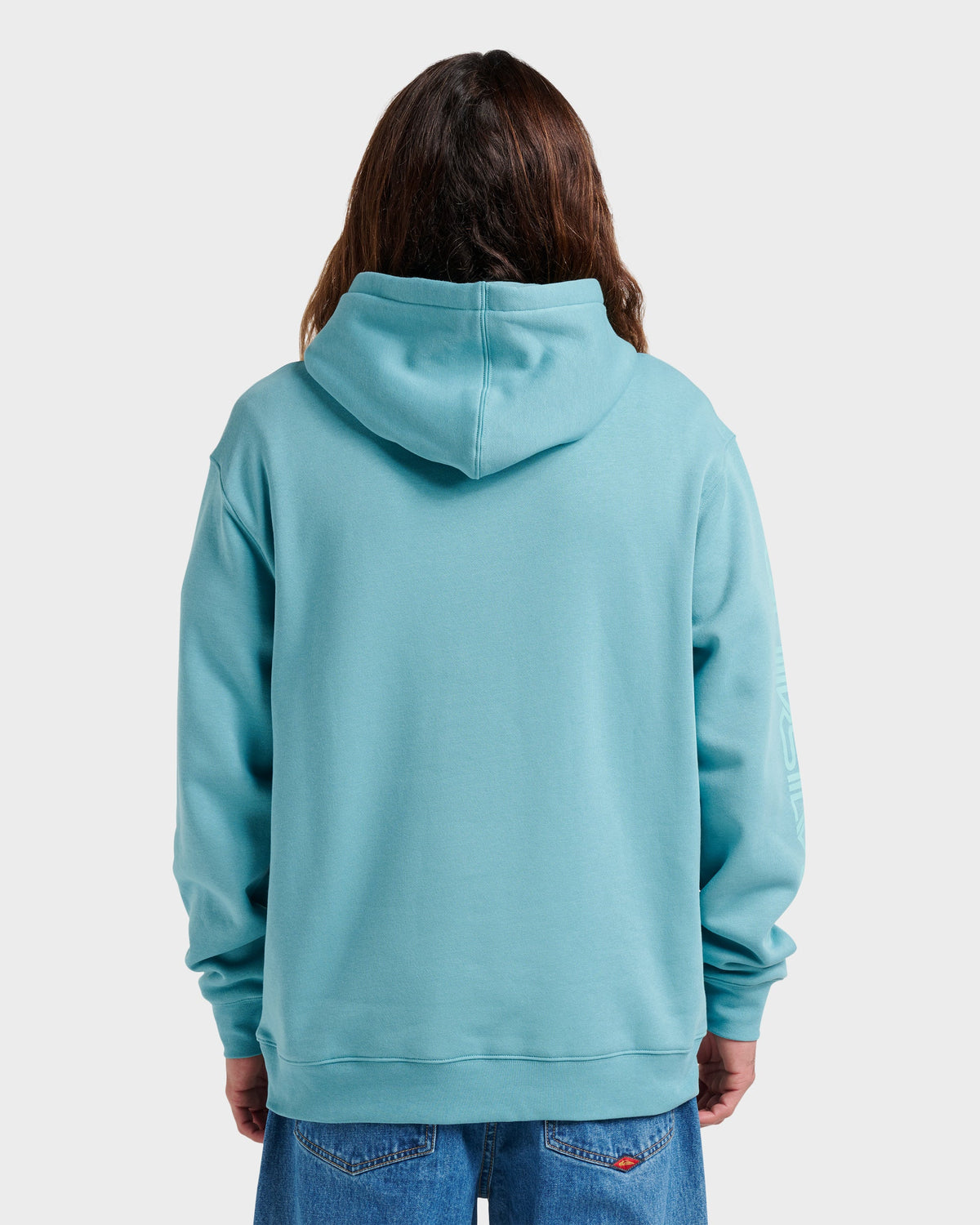 Passage Logo Hoodie - Dusty Turquoise | Quick Silver