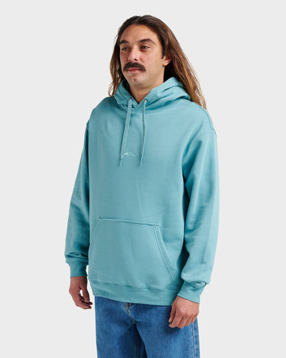 Passage Logo Hoodie - Dusty Turquoise | Quick Silver