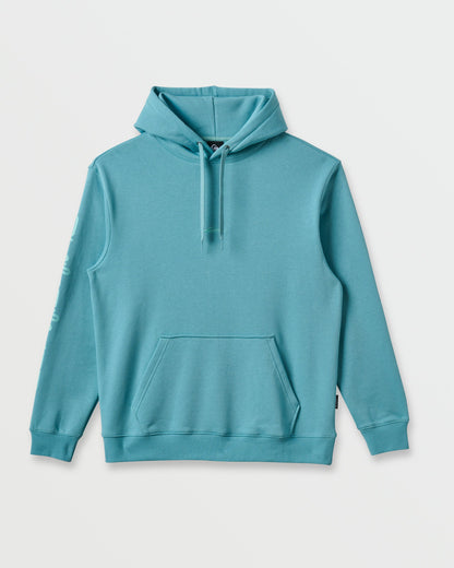 Passage Logo Hoodie - Dusty Turquoise | Quick Silver