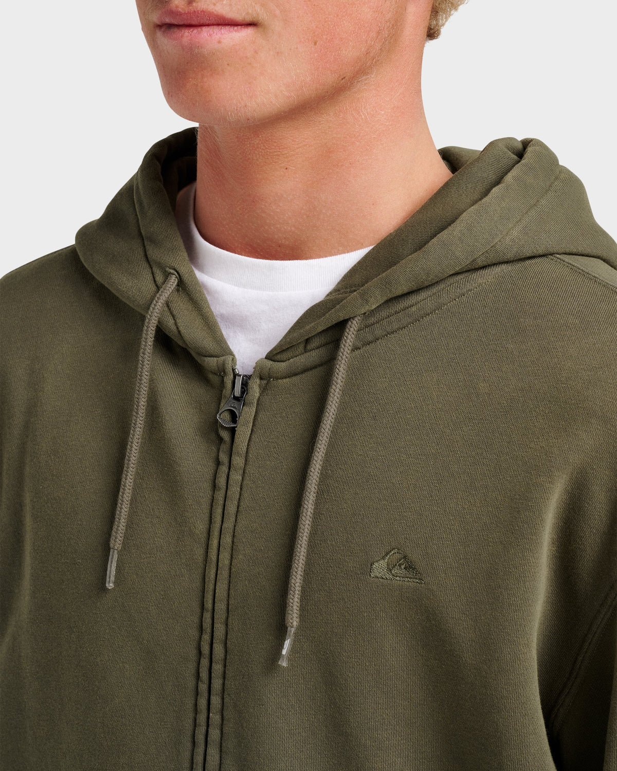 Saltwater Full Zip Hoodie - Grape Leaf | Quick Silver