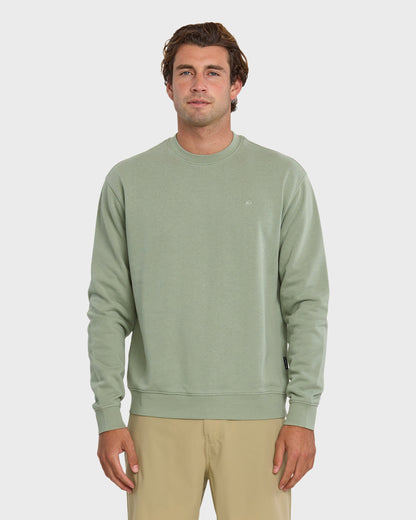 Saltwater Crewneck Sweatshirt - Herb | Quick Silver