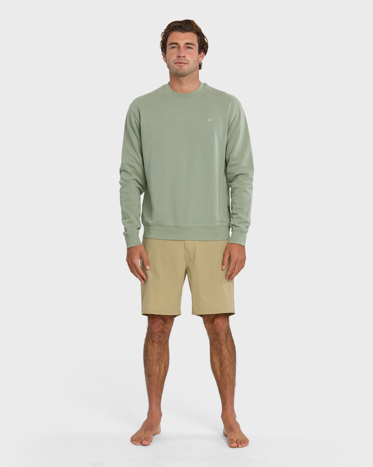 Saltwater Crewneck Sweatshirt - Herb | Quick Silver