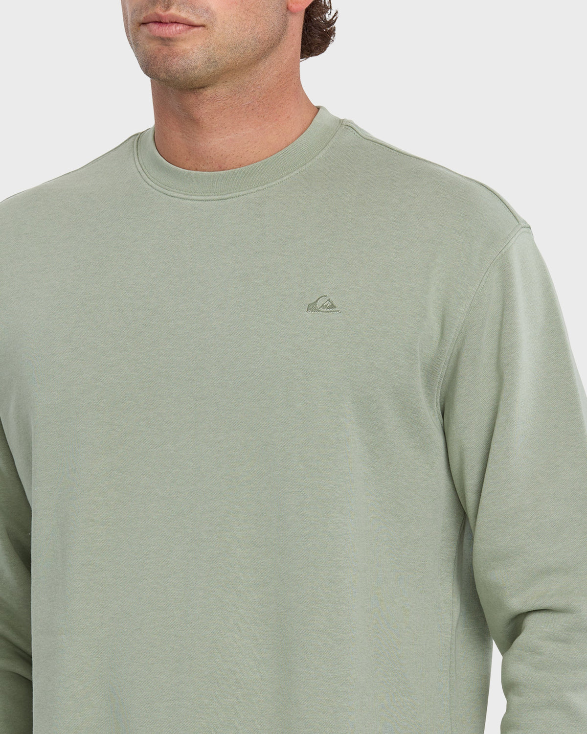 Saltwater Crewneck Sweatshirt - Herb | Quick Silver
