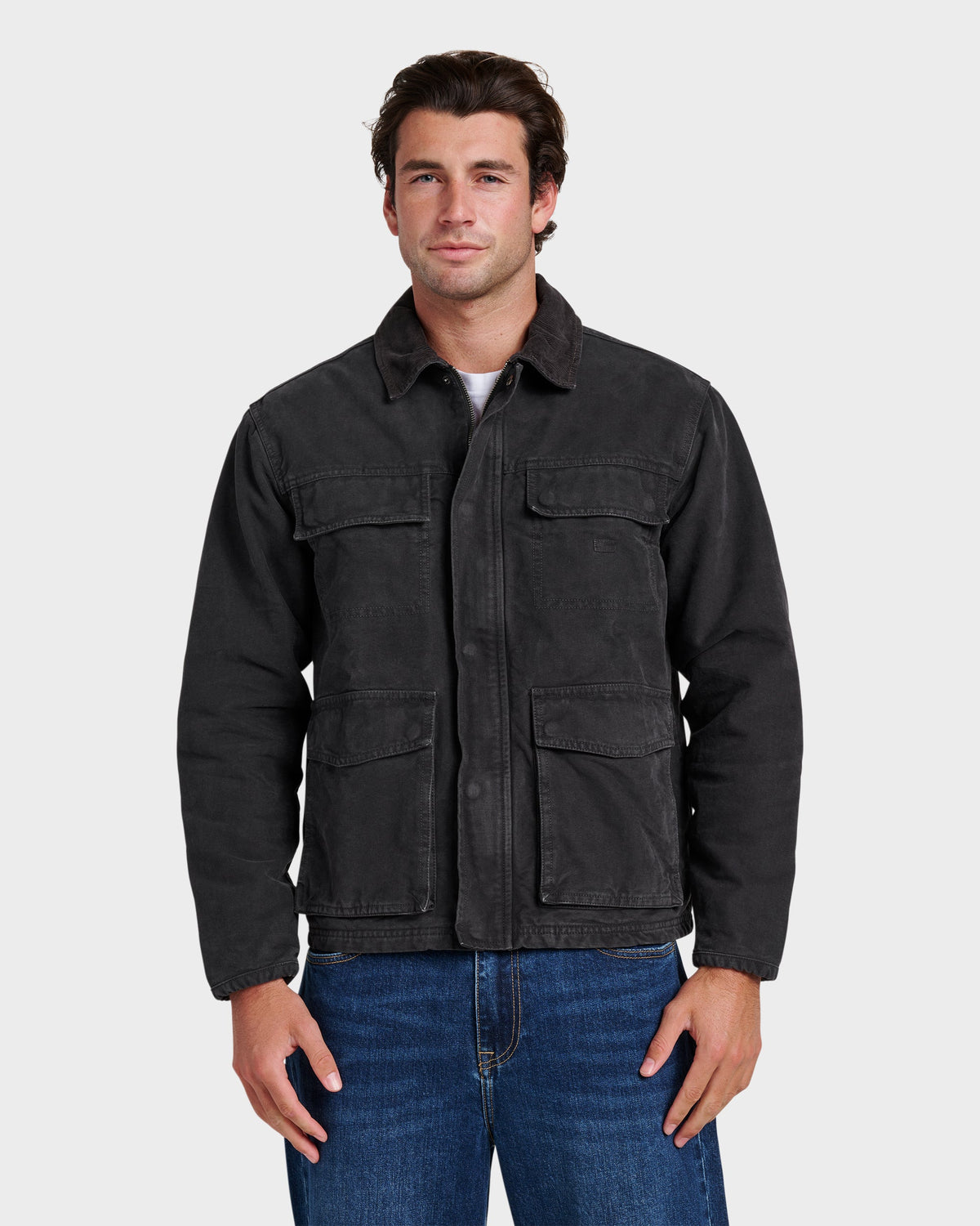 Waterman Refugio Jacket - Phantom | Quick Silver