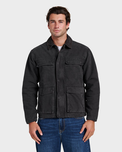 Waterman Refugio Jacket - Phantom | Quick Silver