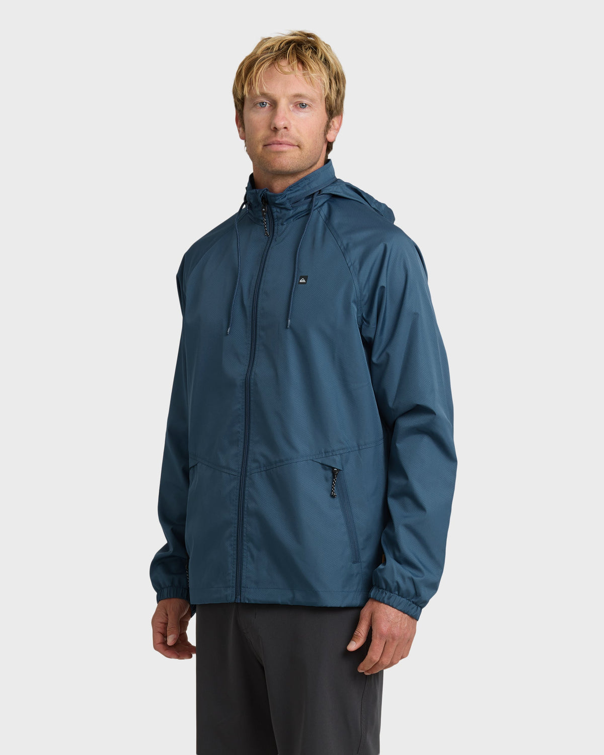 Waterman Shell Shock Water-Resistant Windbreaker - Ensign Blue | Quick Silver