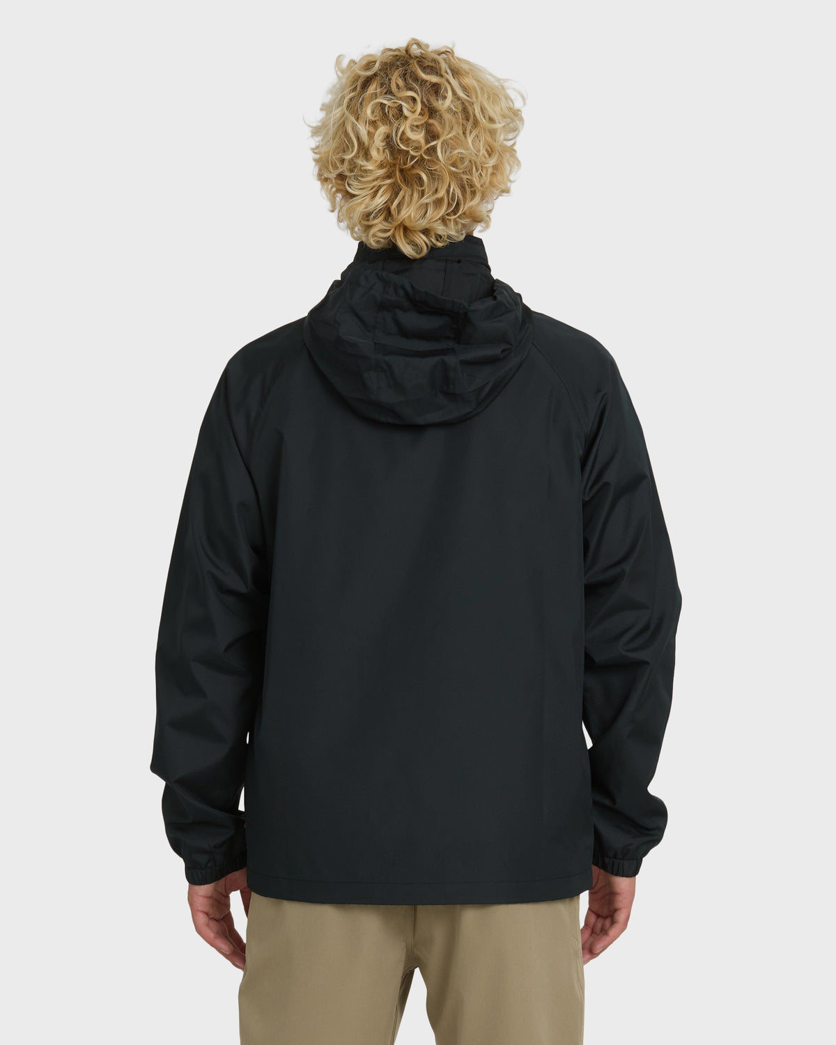 Waterman Shell Shock Water-Resistant Windbreaker - Black | Quick Silver