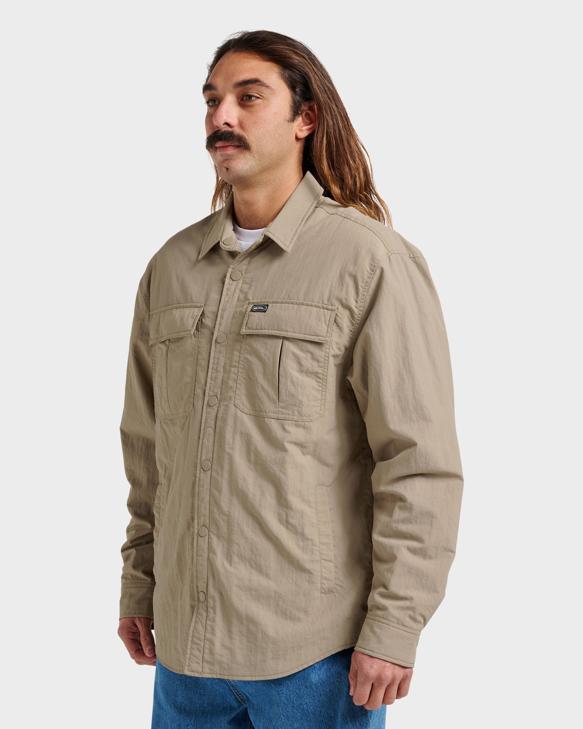 Cold Snap Shacket Jacket - Fallen Rock | Quick Silver