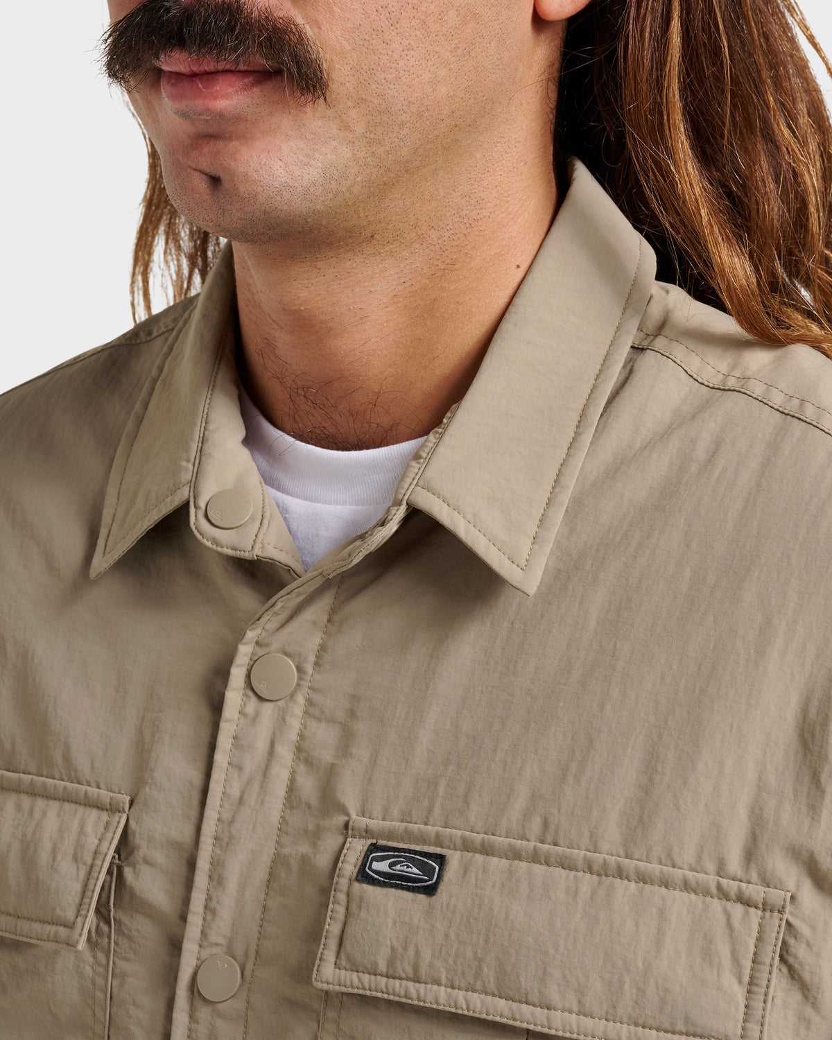 Cold Snap Shacket Jacket - Fallen Rock | Quick Silver