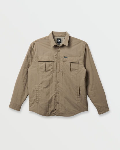 Cold Snap Shacket Jacket - Fallen Rock | Quick Silver