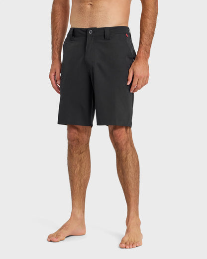 Union Amphibian 20" Hybrid Shorts - Black | Quick Silver
