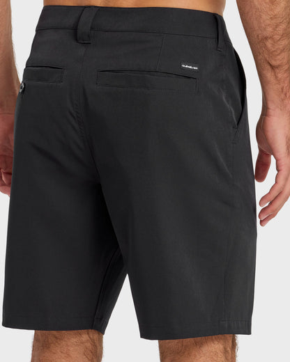 Union Amphibian 20" Hybrid Shorts - Black | Quick Silver
