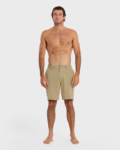 Union Amphibian 20" Hybrid Shorts - Twill | Quick Silver